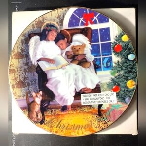 African-American 1997 Porcelain 22k Gold Trimmed Plate